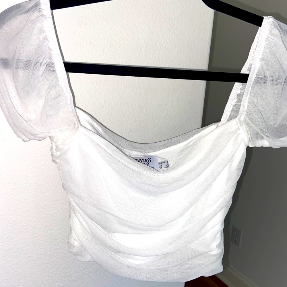Princess Polly - White Blouse/Tee